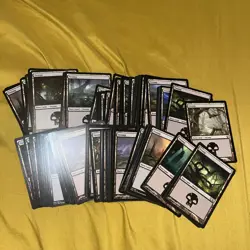 500 + MAGIC THE GATHERING MTG CARDS LOT BASIC LANDS 100 OF EACH LAND + Exras - Image 5