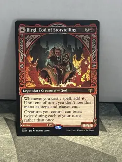 MTG Birgi, God of Storytelling (Showcase) Normal NM KHM R 311 LC1 - Image 1
