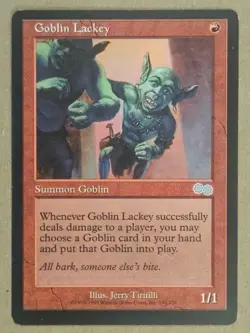 Goblin Lackey - Urza's Saga - Near Mint | MTG - Image 1