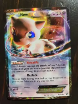 Pokemon Dragons Exalted Mew EX 46/124 Ultra Rare NM - Image 2