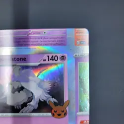 Pokemon TCG Error Miscut Houndstone 106/198 Trick Or Trade Holo Card - Image 5