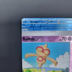 Pokemon TCG Error Miscut Card Baltoy 094/197 Reverse Holo Obsidian Flames - Image 4