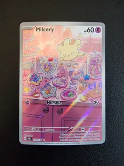 Pokemon TCG: Milcery 152/142 Illustration Rare SV: Stellar Crown NM Free Ship!! - Image 1
