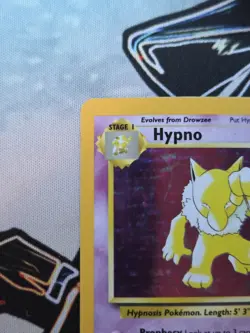 Pokemon 1999 - Hypno - 8/62 Fossil Unlimited Holo Rare - Image 3