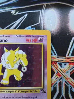 Pokemon 1999 - Hypno - 8/62 Fossil Unlimited Holo Rare - Image 4