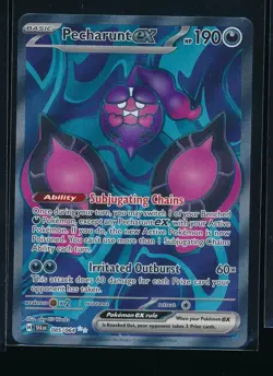 Pokemon Shrouded Fable Pecharunt ex 085/064 Full Art Ultra Rare - Image 1