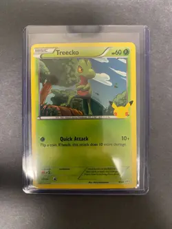 Pokemon TCG Treecko 3/25 Celebrations McDonalds Promo Near Mint (NM) - Image 1
