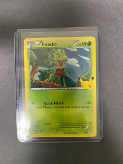 Pokemon TCG Treecko 3/25 Celebrations McDonalds Promo Near Mint (NM) - Image 1