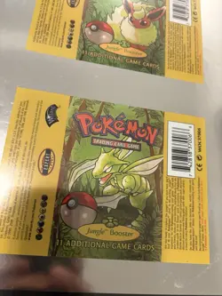 Pokemon Jungle Booster Pack Uncut Foil Australia - Image 2