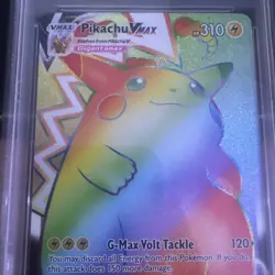 ⚡Pokemon Pikachu VMAX 188/185 Secret Rainbow Rare Vivid Voltage PSA 10⚡ - Image 4