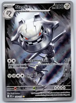 Steelix 150/132 (NM) - ME01: Mega Evolution - Illustration Rare - Pokemon TCG - Image 1