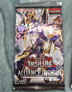 Yugioh Alliance Insight Booster Pack Lot (5 Total) - Image 2
