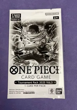 ONE PIECE Card Game Tournament Pack 2025 Vol. 3 English Sealed x12 - Image 3