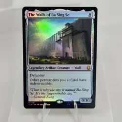The Walls of Ba Sing Se (Foil) MTG: Avatar Last Airbender Mtg ATLA - Image 1