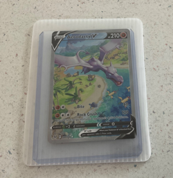 Aerodactyl V Alternate Full Alt Art Holo Card 180/196 Lost Origin NM - Image 3