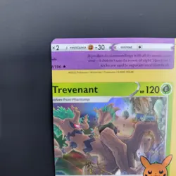 Pokemon TCG Error Miscut Card Trevenant 017/196 Trick Or Trade Holo - Image 4
