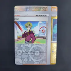 Pokemon TCG Error Miscut Card Brassius 187/197 Reverse Holo Obsidian Flames... - Image 3