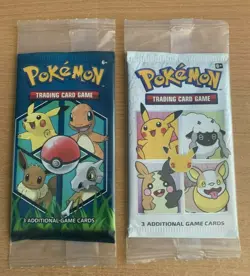 *New* Pokemon General Mills 2019 + 25th Anniversary Cereal 3-Card Booster Packs - Image 1