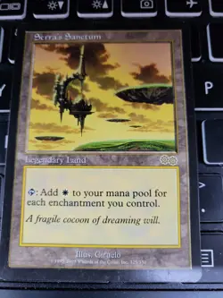 Serra's Sanctum Urza's Saga MTG - Image 1