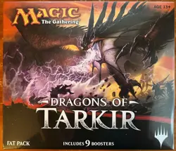 MTG DRAGONS OF TARKIR Fat Pack (Bundle) New & Factory Sealed 2015 885147037856 - Image 1