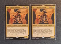 MTG 2 x Xira, the Golden Sting - DMC - Near Mint+ Condition - Image 1