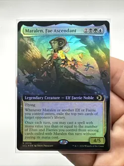 Maralen, Fae Ascendant (Extended Art) Lorwyn Eclipsed Foil - Image 2