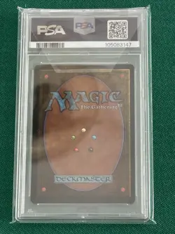 1994 Magic The Gathering Lightning Bolt PSA 5 - Image 2