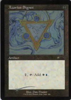 MTG Azorius Signet (Etch) (286) | NM Foil | Secret Lair Allied Signets {SLD} - Image 2