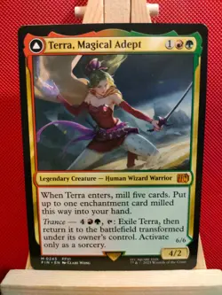 Terra, Magical Adept - Final Fantasy - Mythic - NM (see pics) MTG - Image 1