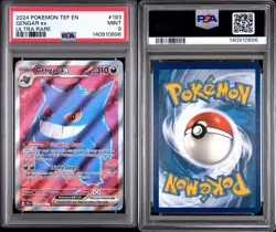 2024 POKEMON TEF EN-TEMPORAL FORCES ULTRA RARE #193 GENGAR EX PSA 9 - Image 4
