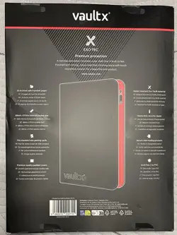 Vault X Pokemon Destined Rivals SV10 9 Pocket Zip Binder Exo-Tec Sealed! - Image 2