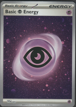 Basic Psychic Energy 005 Cosmos Holo Pokemon Scarlet & Violet LP - Image 1
