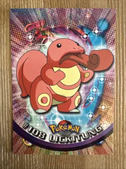Lickitung #108 - Topps Blue Label TV Animation Edition - Non Holo NM - Image 1