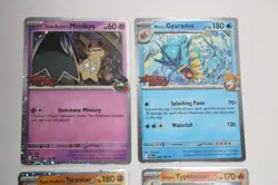 Pokemon TCG Destined Rivals Build And Battle Stamped Promos Set Of 4 Mimikyu LP+ - Image 2