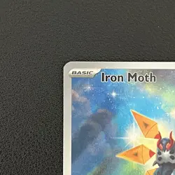 Pokemon TCG Iron Moth Paradox Rift 187/182 Illustration Rare - NM - Image 4