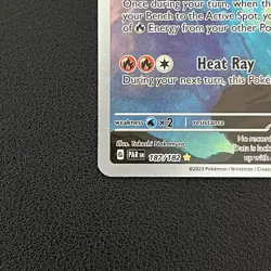 Pokemon TCG Iron Moth Paradox Rift 187/182 Illustration Rare - NM - Image 5