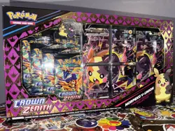 Pokemon Morpeko V-UNION Premium Treasures Collection - Crown Zenith - NEW SEALED - Image 1