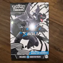 Pokemon Black Bolt SV10.5 Booster Bundle Scarlet and Violet New Sealed Zekrom ex - Image 1
