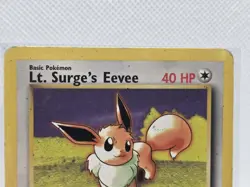 POKEMON - LT. SURGE'S EEVEE [GYM CHALLENGE] (51/132) - FIRST EDITION 🔥 - Image 2