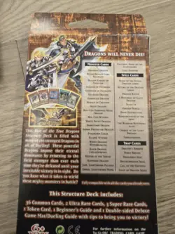 YuGiOh Rise of the True Dragons Structure Deck - SR02 - NEW/Sealed - Image 3
