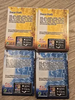 Very Rare Yu-Gi-Oh DEM2 Demo Deck And Extra Deck X4 Sealed English - Image 2