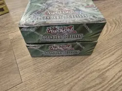 X2 YuGiOh Legendary Duelists Synchro Storm Sealed Booster Box 36 Packs German - Image 1