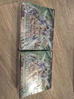 X2 YuGiOh Legendary Duelists Synchro Storm Sealed Booster Box 36 Packs German - Image 2