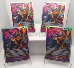 Trafalgar Law Playset - OP12-073 x4 - Legacy of the Master - One Piece TCG - Image 1
