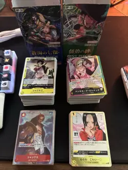 Japanese One Piece Tcg Card Lot Bulk (C,UC,R,SR+) - Image 1