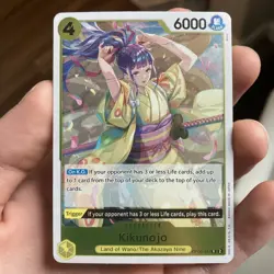 Kikunojo OP06-104 Wings of the Captain One Piece English NM R Foil Holo - Image 1