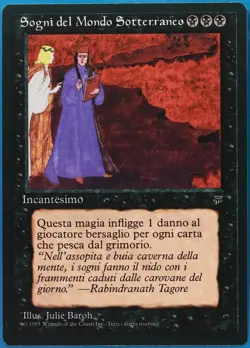 Underworld Dreams Legends (ITALIAN) NM Black Uncommon CARD (507827) ABUGames - Image 1