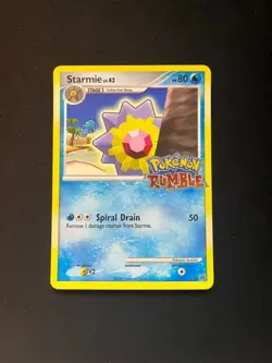 Starmie 5/16 Pokemon Rumble Stamped Promo Pokemon Card 2009 - Image 1
