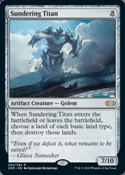 Sundering Titan - Near Mint MTG Double Masters - Image 1