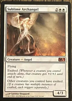 Sublime Archangel - Magic 2013 - MTG Magic - LP - Mythic - Image 1